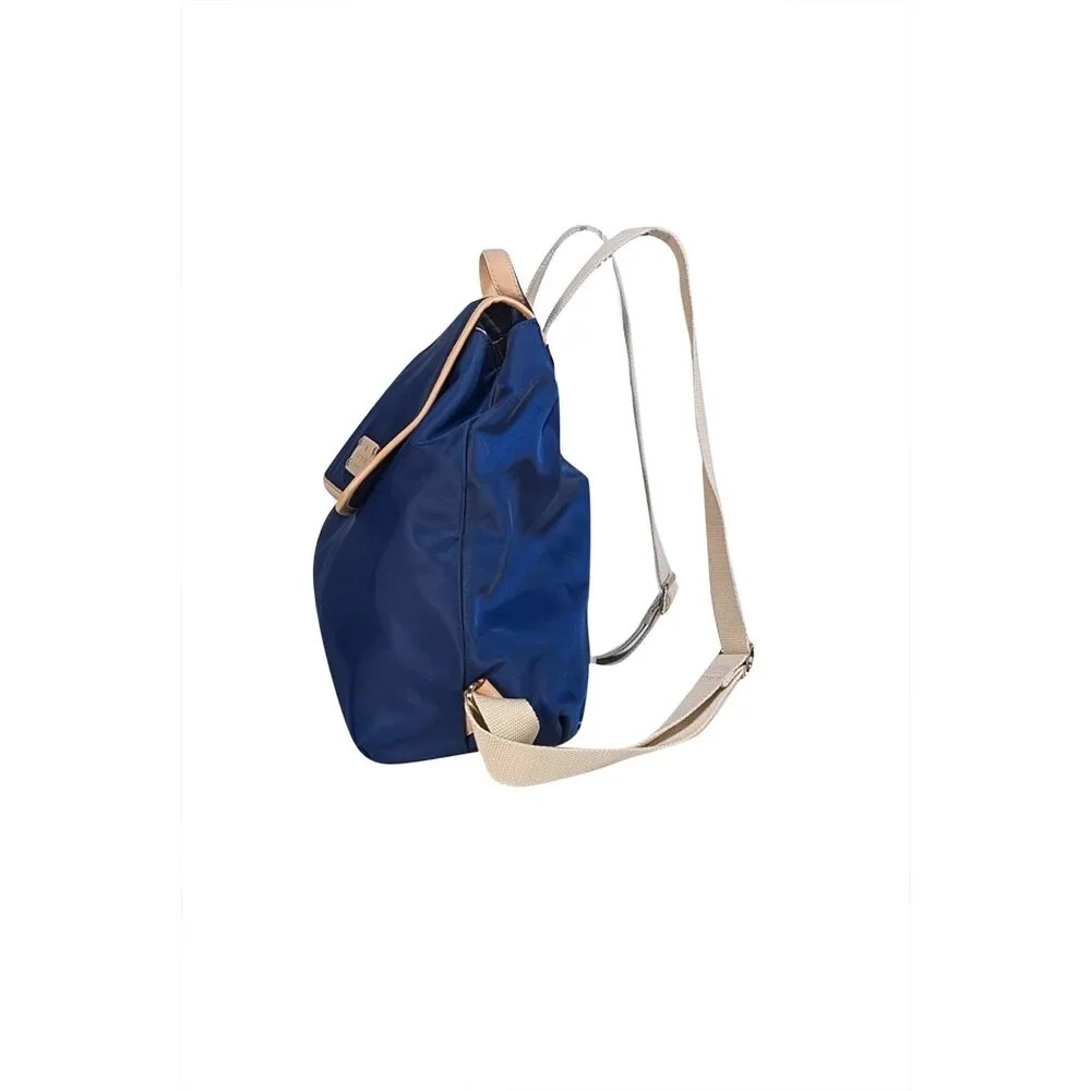 Kate Spade - Navy Nylon Front Flap Backpack